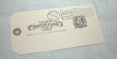 AMT Tag - Post Card Back Bay
