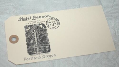 AMT Tag - Hotel Card Hotel Benson
