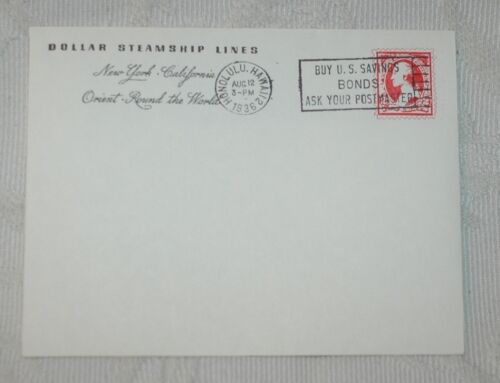 AMT Historical Envelope - Dollar Steamship Lines