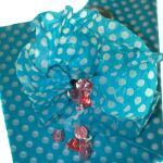 KDD Seidenpapier - Dots Aqua
