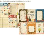 SST Cardstock - Elementary Vertical Journaling Card Elements