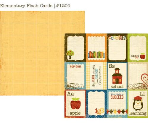 SST Cardstock - Elementary Flash Cards