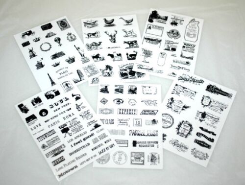 SRH Sticker - Nostalgie Stamp Sticker Set