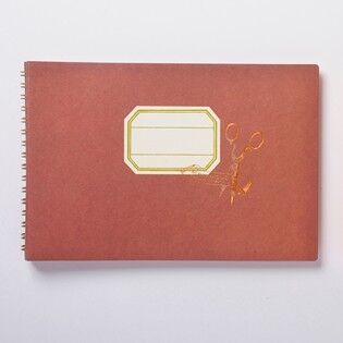 MRK Journal Scrapaholic M Chocolate