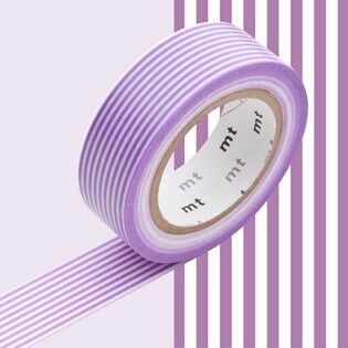 MRK Masking Tape - Lilac Stripe