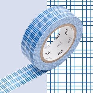 MRK Masking Tape - Blue Plaid