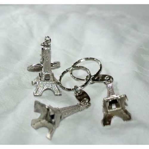 SRH Metal Art - Schlüsselanhänger Eiffelturm silber