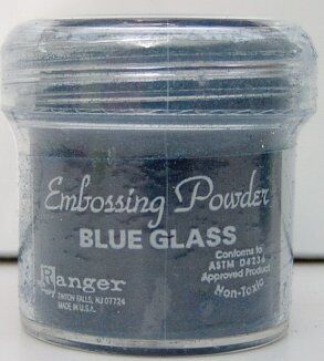 RAG Embossing Powder - Blue Glass