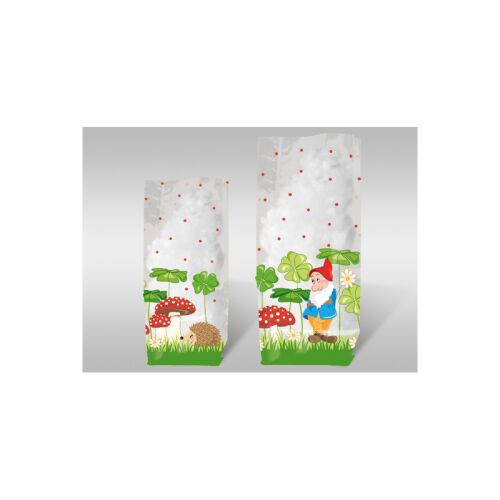 LWB Geschenk-Bodenbeutel klein Glückspilze 10 Stück
