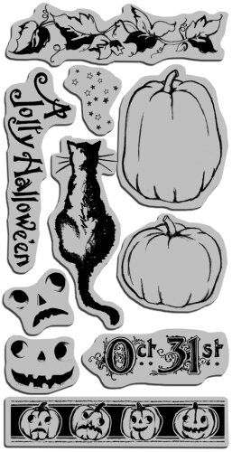 G45 Cling Mounted Stamps - Happy Haunting 2