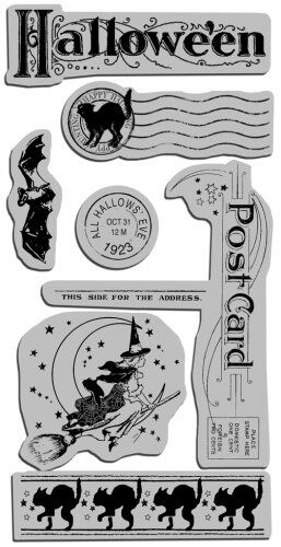 G45 Cling Mounted Stamps - Happy Haunting 3