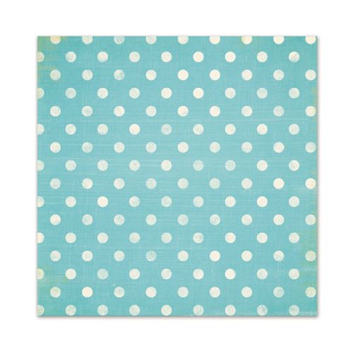 WRM Cardstock - Cotton Tail Polka Dots Glitter