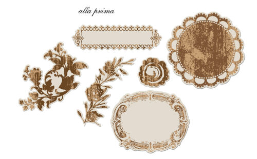 PRM Embellishments - Reflections Antique Mirror Alla Prima