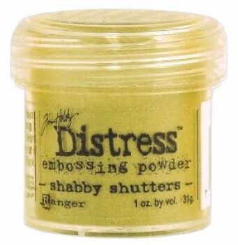 RAG Embossing Powder - Tim Holtz Distress Shabby Shutters