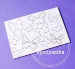 WYC Chipboard-Shapes - Schmetterlingsbogen