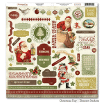 CTB Sticker 12x12" - Christmas Day Element Sticker