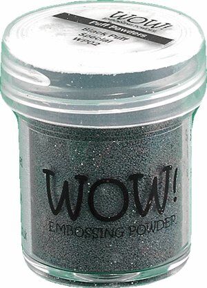 WOW Embossing Powder - Black Puff
