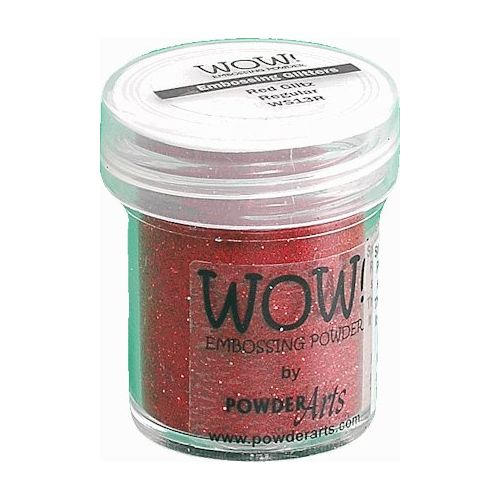 WOW Embossing Powder - Red Glitz Regular