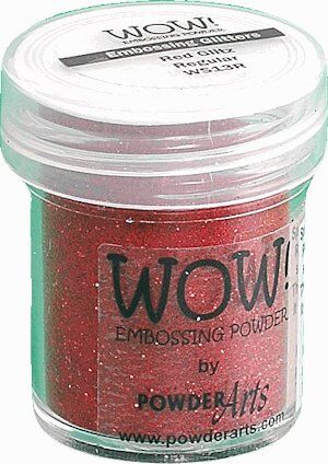 WOW Embossing Powder - Red Glitz Regular