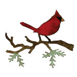 Sizzix Bigz Die - Tim Holtz Alterations Christmas Cardinal