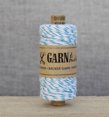 GRM Bakers Twine - Türkis-Weiss