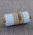 GRM Bakers Twine - Türkis-Weiss