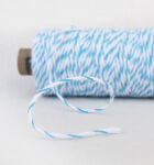 GRM Bakers Twine - Türkis-Weiss