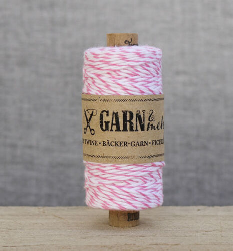 GRM Bakers Twine - Rosa-Weiss