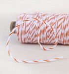 GRM Bakers Twine - Orange-Weiss