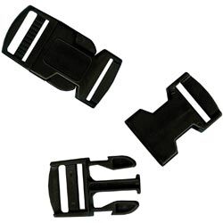 SRH Embellishments - Schnallen Parachute Buckles 15 mm Black