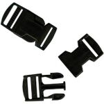 SRH Embellishments - Schnallen Parachute Buckles 15 mm Black