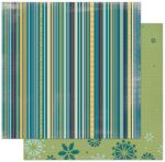 BOB Cardstock - Snow Day Stripe