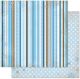 BOB Cardstock - Powder Mountain Stripe