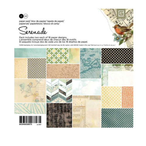 BGR Collection Pack 12x12 - Serenade
