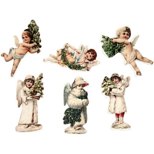 CCH Wood Art - Tags White Christmas