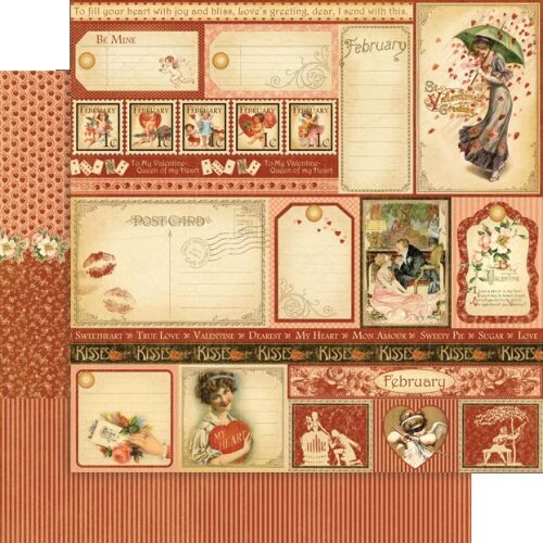 G45 Cardstock - Place in Time February