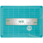 WRM Mini Magnetic Mat & Ruler - Schneidematte Petrol