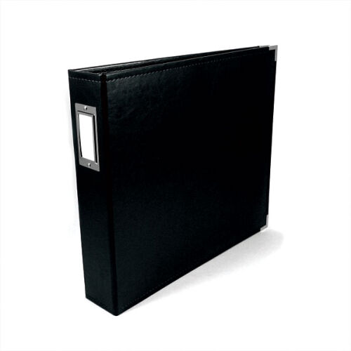 WRM Album 6"x6" - Classic Leather Black