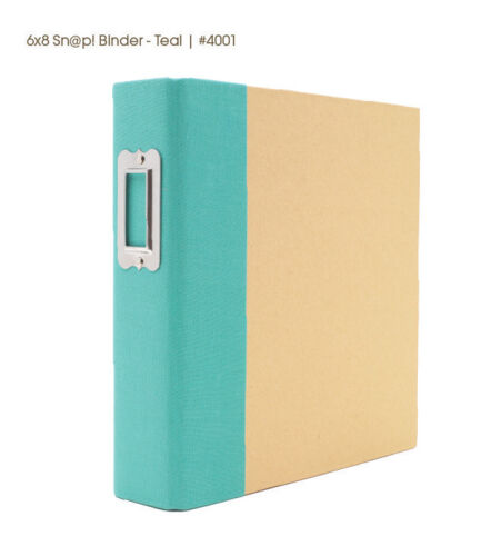 SST Album 6"x8" - Sn@p Binder Teal