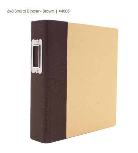 SST Album 6x8 - Sn@p Binder Brown