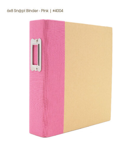 SST Album 6x8 - Sn@p Binder Pink