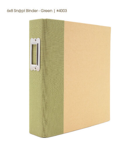 SST Album 6x8 - Sn@p Binder Green