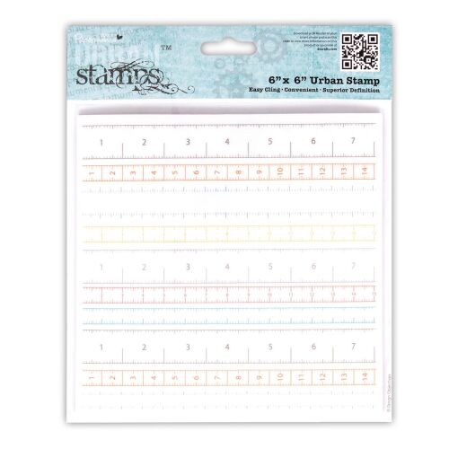 DOC Cling Mounted Stamps - Happy Days Measuring Tape
