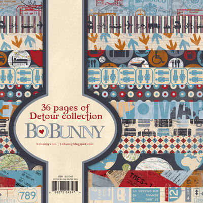 BOB Paper Pad 6x6 - Detour