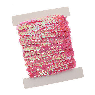 KRS Band - Pailettenband Pink