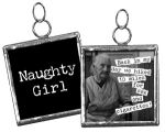 PBK Square Charm - Naughty Girl