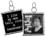 PBK Square Charm - I like my Men