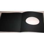 RPT Einlegeblatt für 23-Ring-Fotoordner/Album 4-er Oval