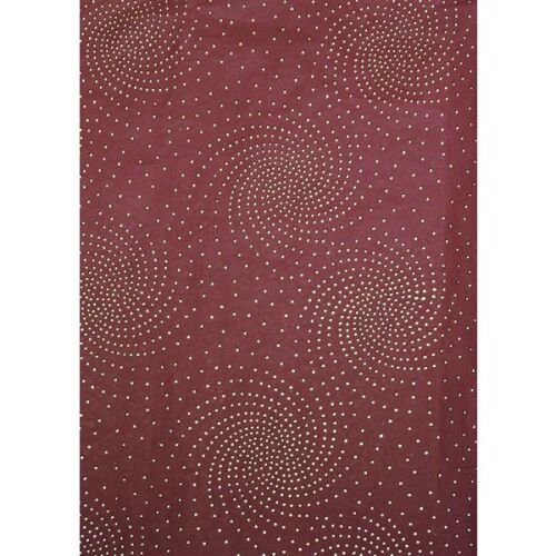RYH Baumwollpapier mit goldener Wachspirale