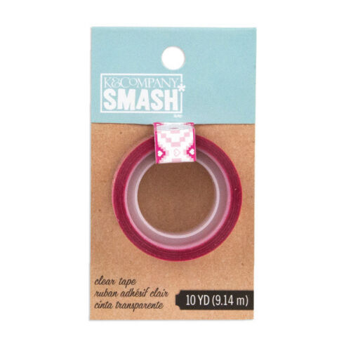 K & Company Tape - Smash Heart Clear Tape Klebeband